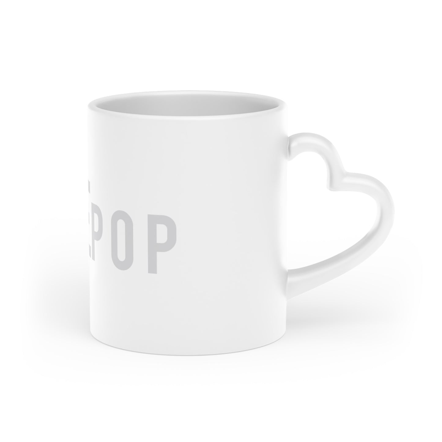 L♡VEpop Heart Shape Mug