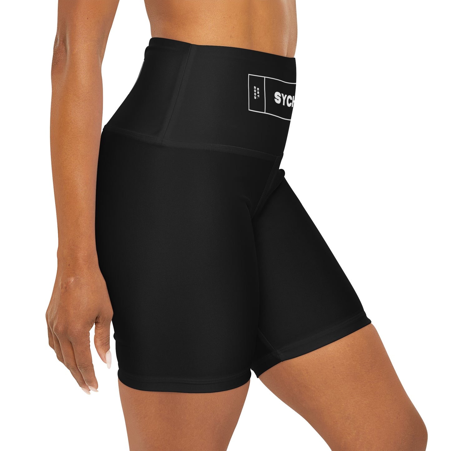 Sycho Est. 2002 High Waisted Yoga Shorts