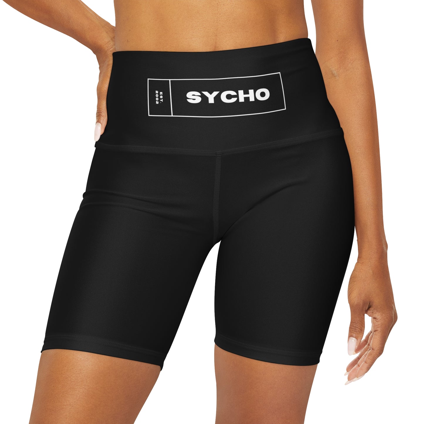 Sycho Est. 2002 High Waisted Yoga Shorts