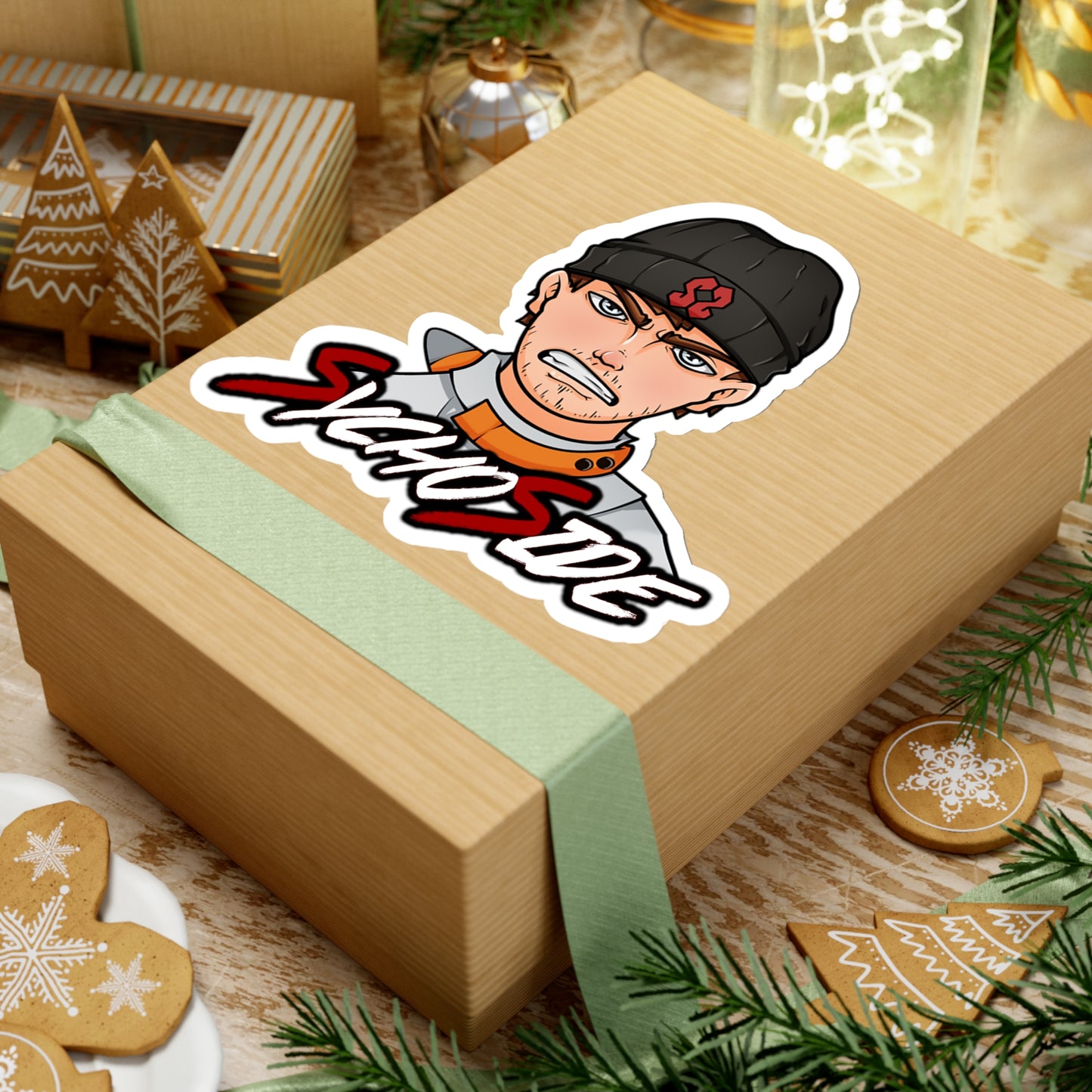 Cartoon Logo Sticker