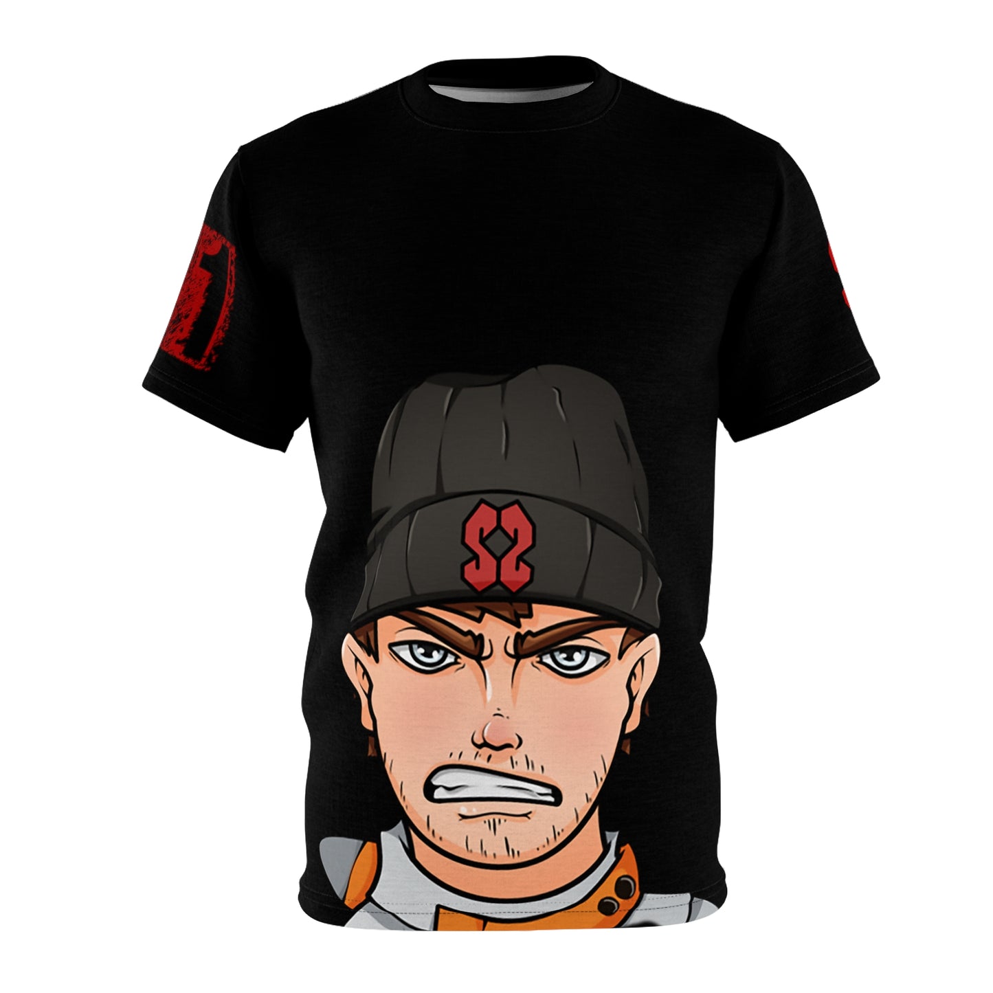 Cartoon Logo Face T-Shirt
