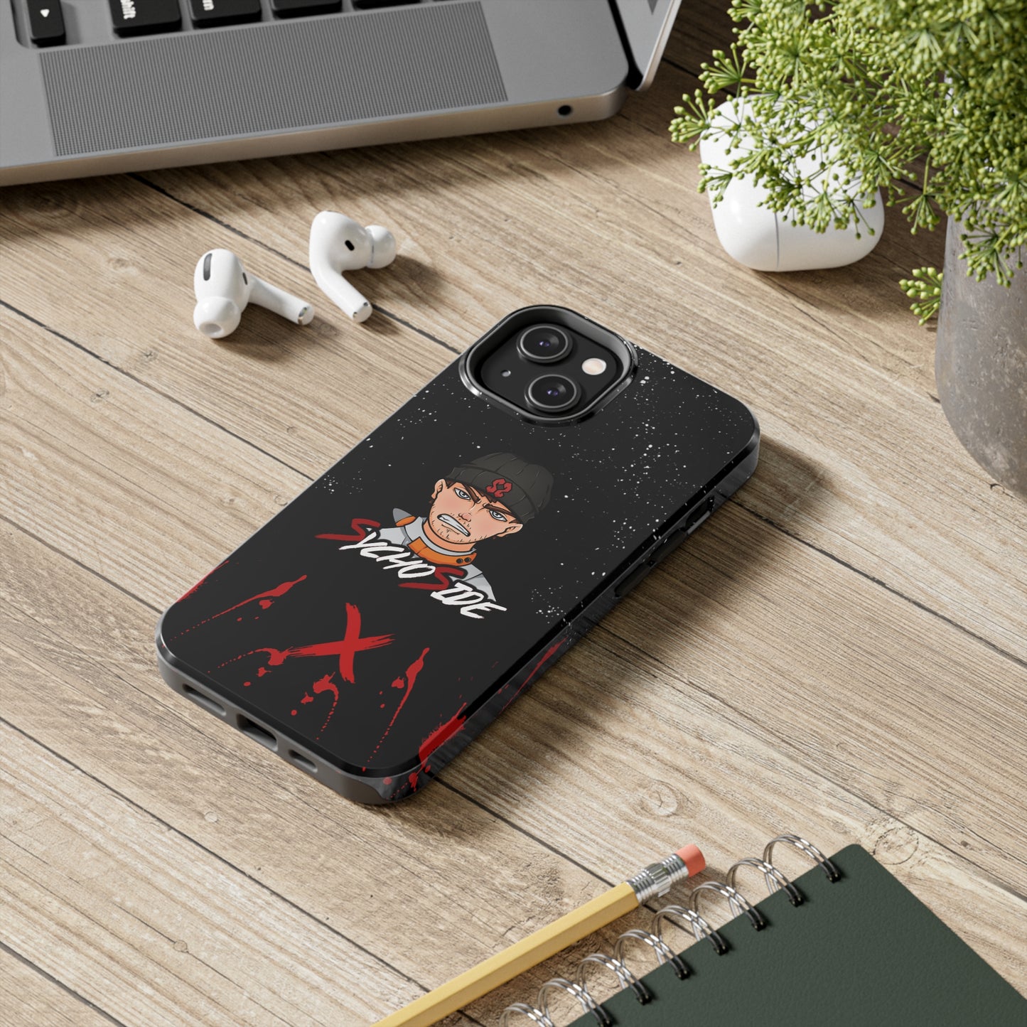 Cartoon Logo iPhone Case