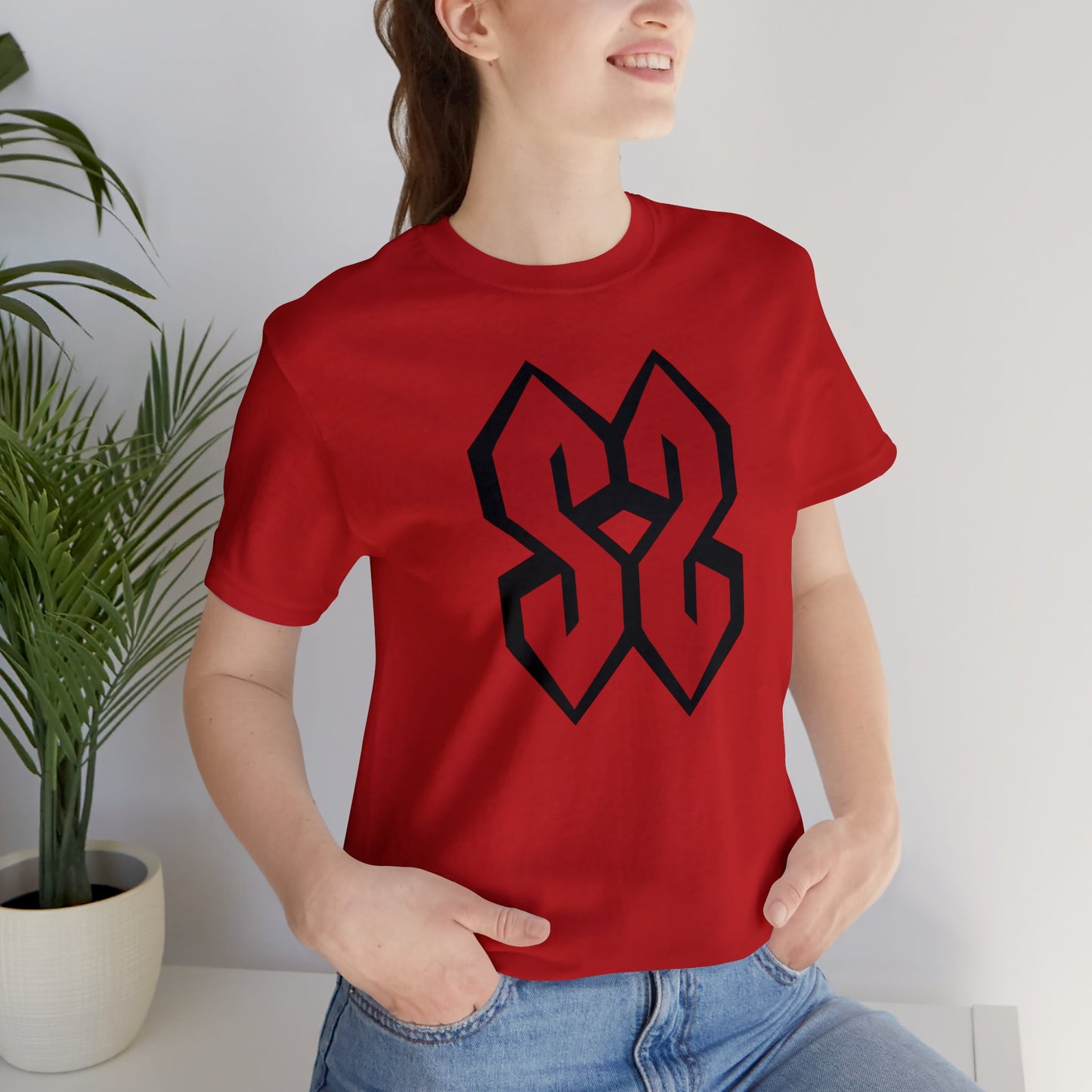 Pointed Double S Logo T-Shirt