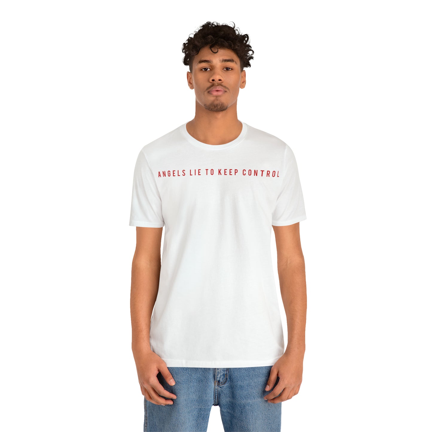 Angels Lie T-Shirt (Text)