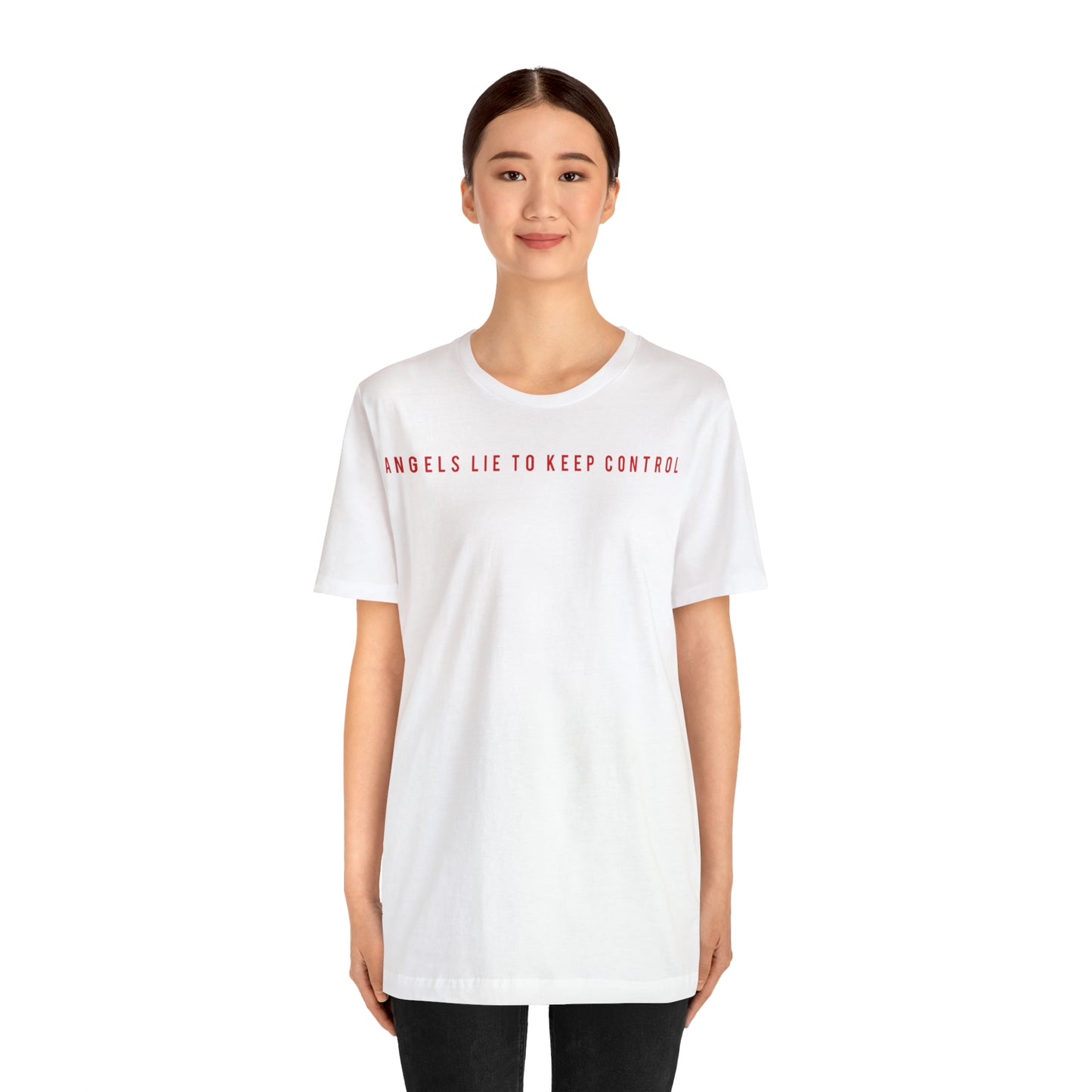 Angels Lie T-Shirt (Text)