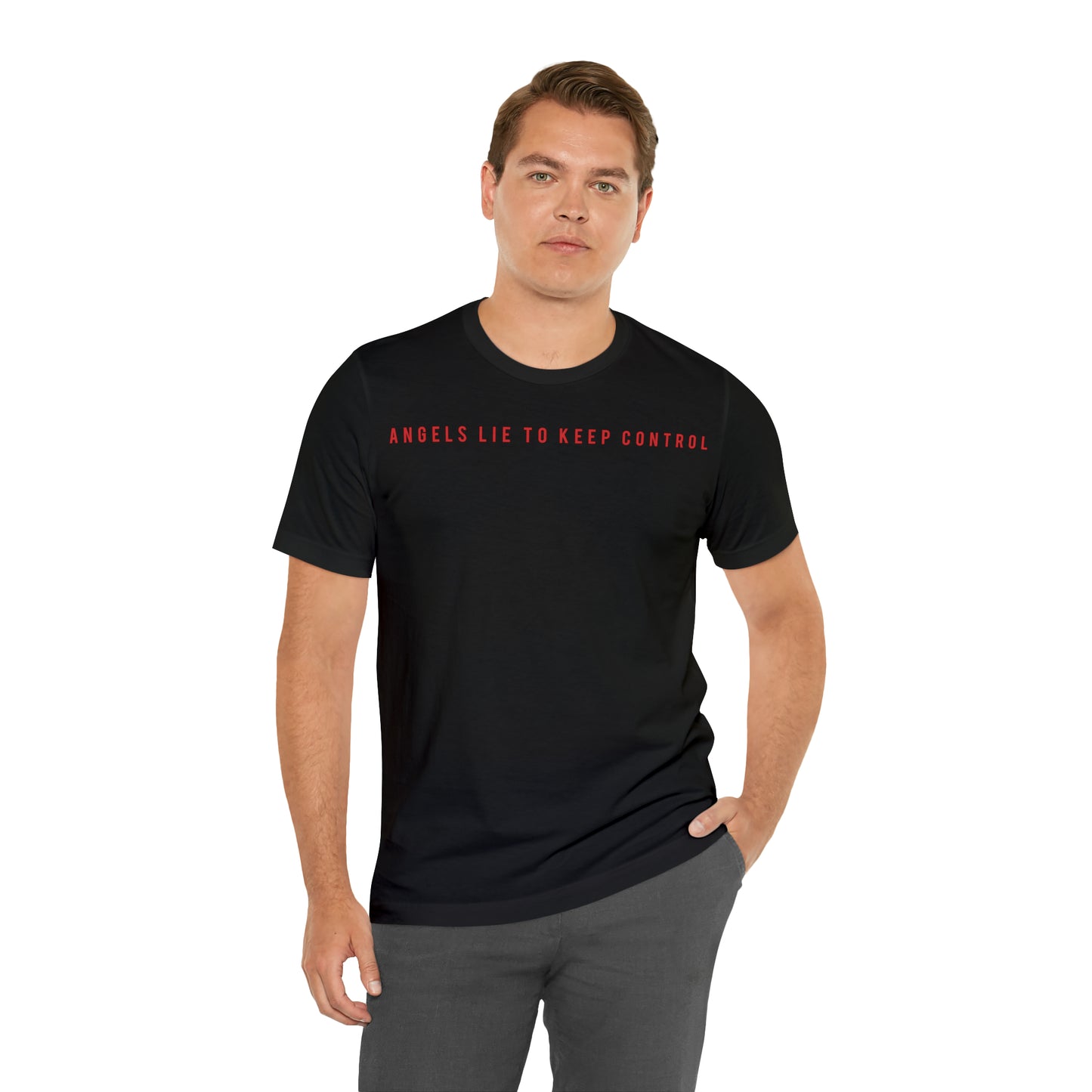 Angels Lie T-Shirt (Text)