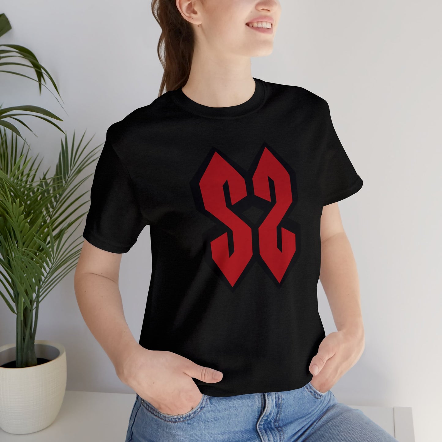 Pointed Double S Logo T-Shirt