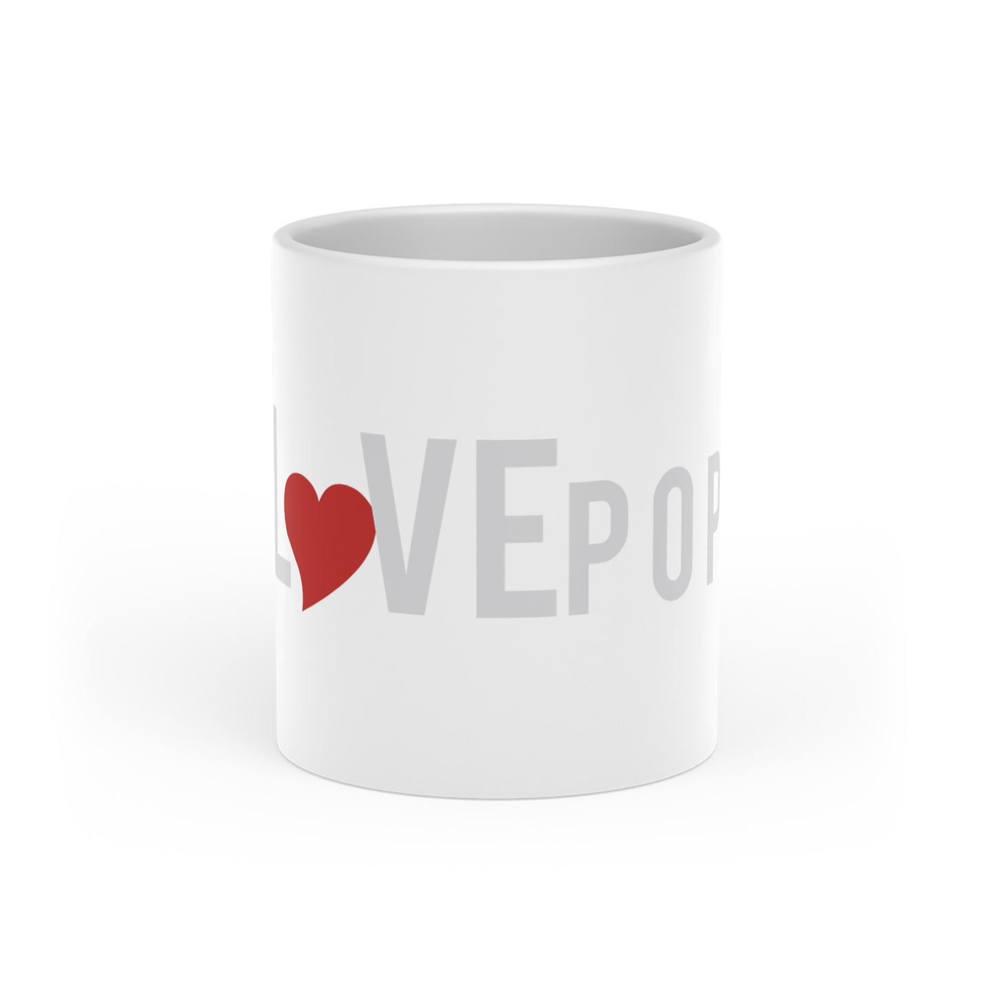 L♡VEpop Heart Shape Mug