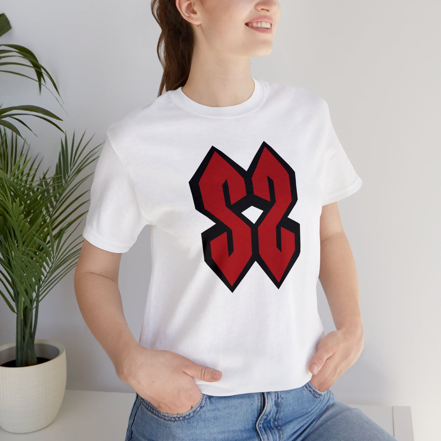 Pointed Double S Logo T-Shirt