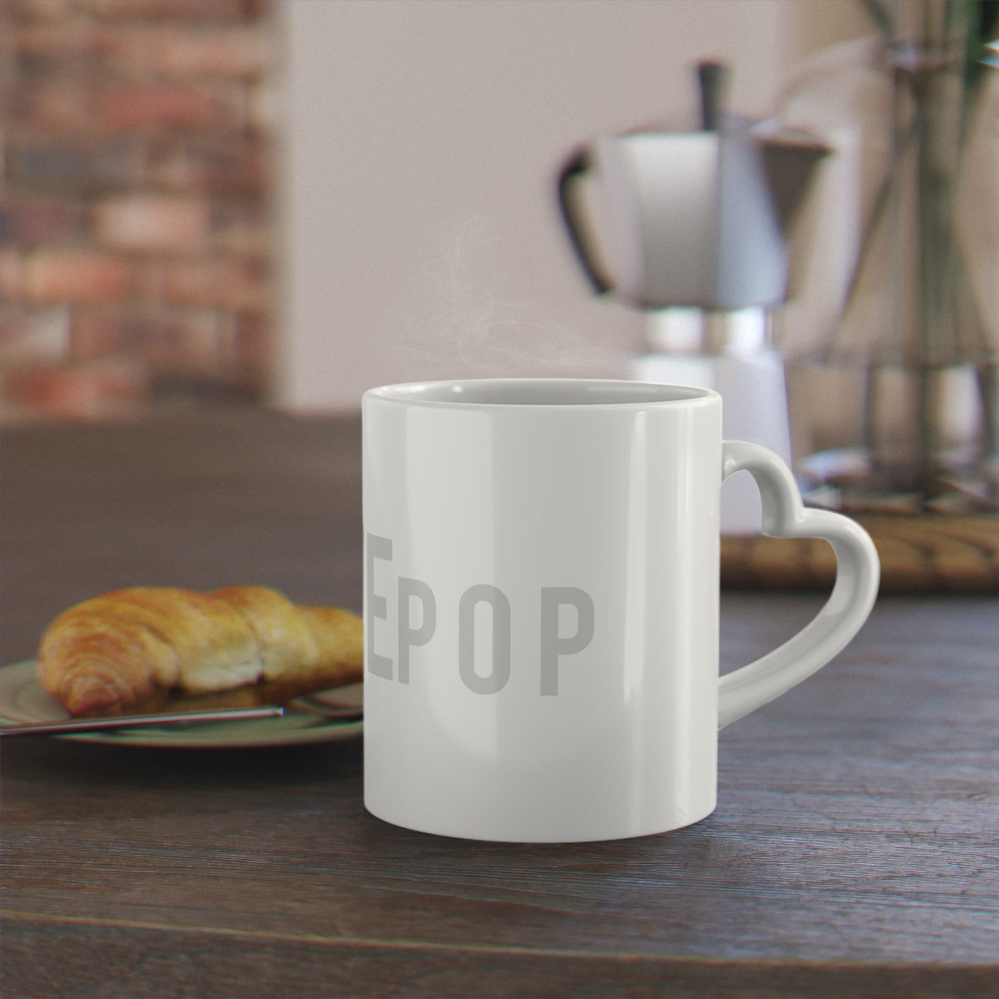 L♡VEpop Heart Shape Mug