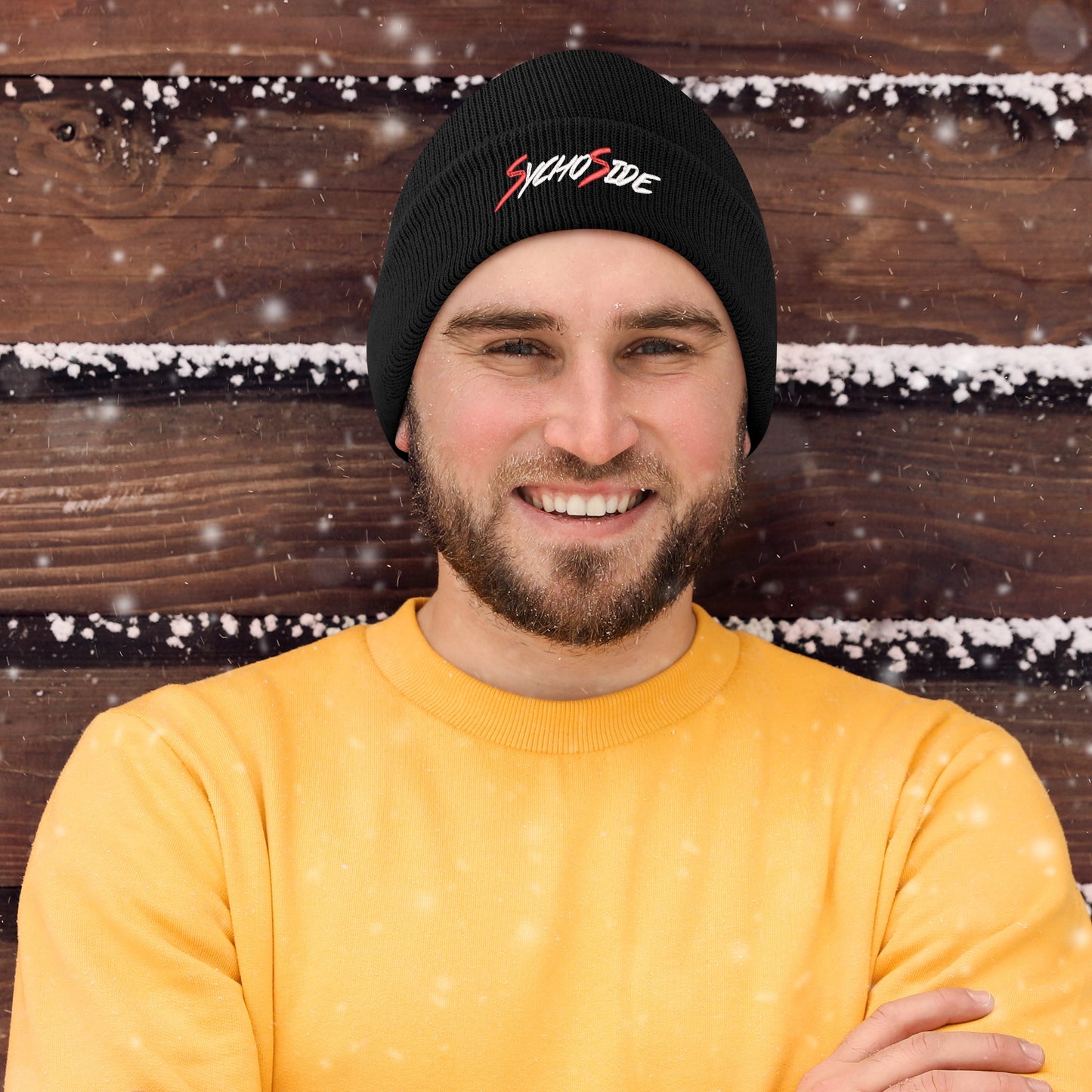 Cartoon Logo Beanie (Text)