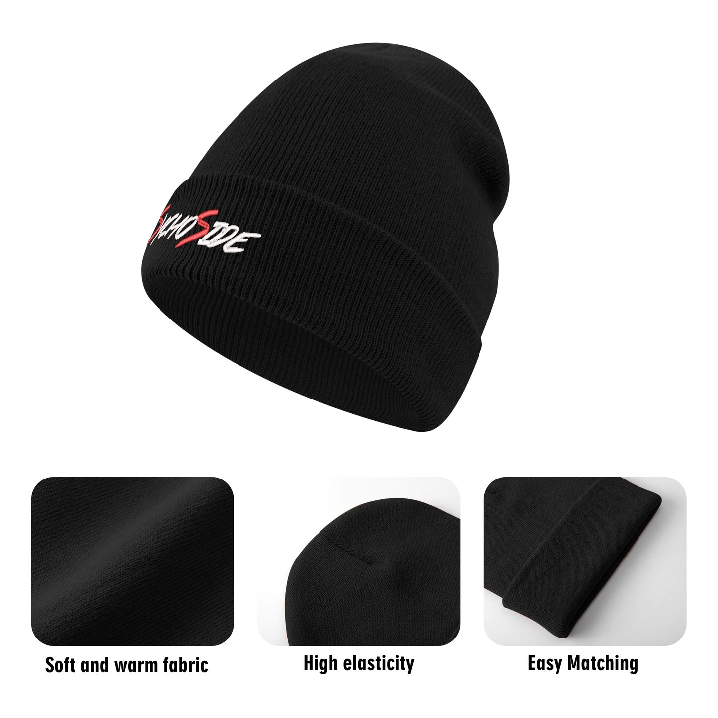 Cartoon Logo Beanie (Text)