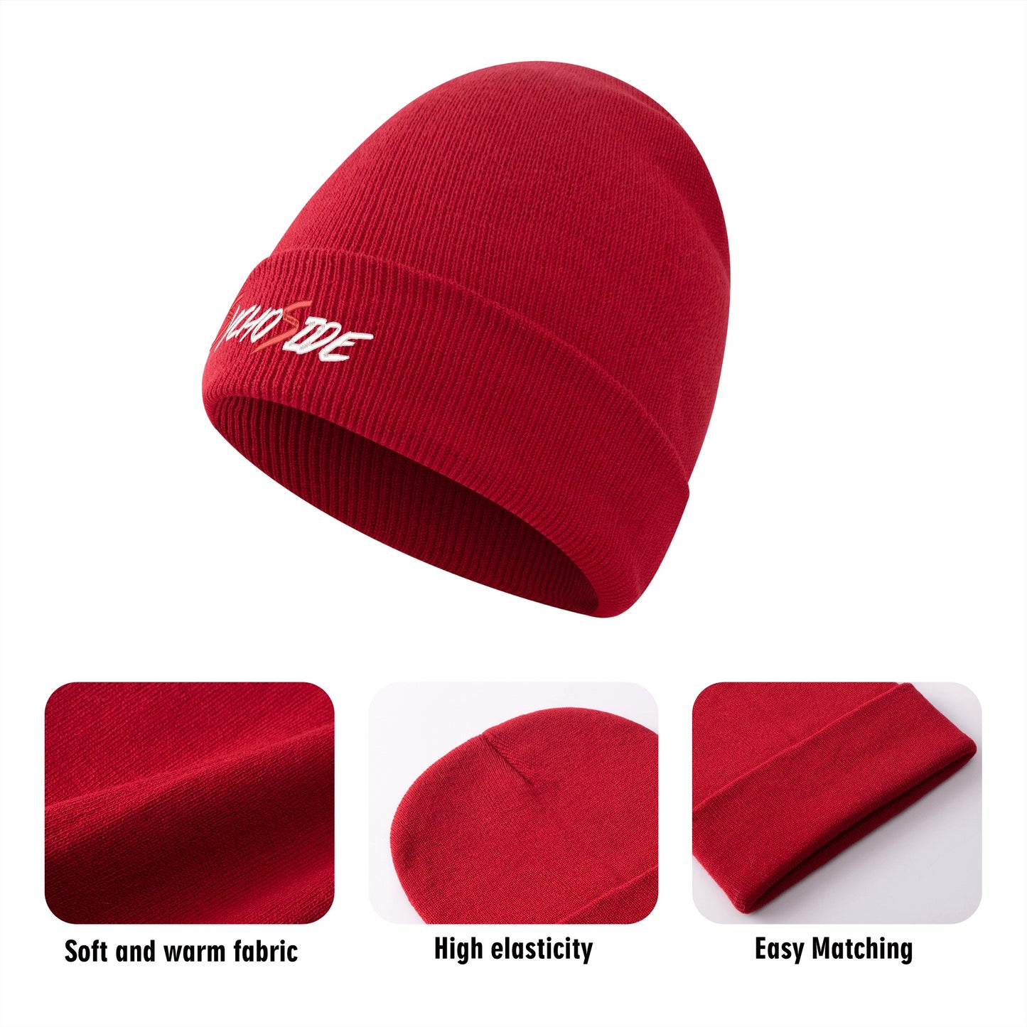 Cartoon Logo Beanie (Text)