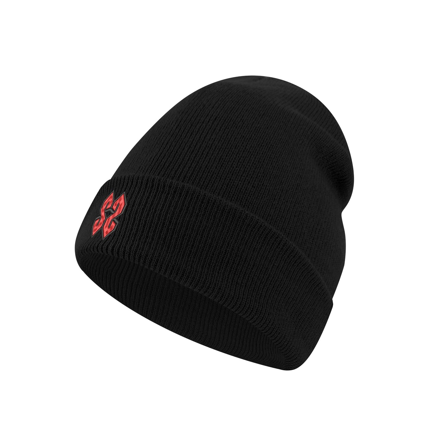 Pointed Double S Logo Beanie