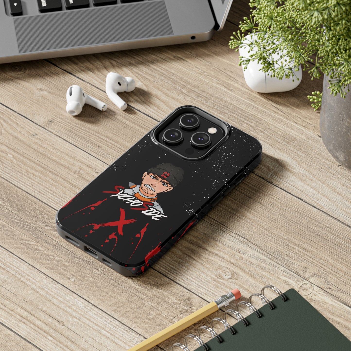 Cartoon Logo iPhone Case