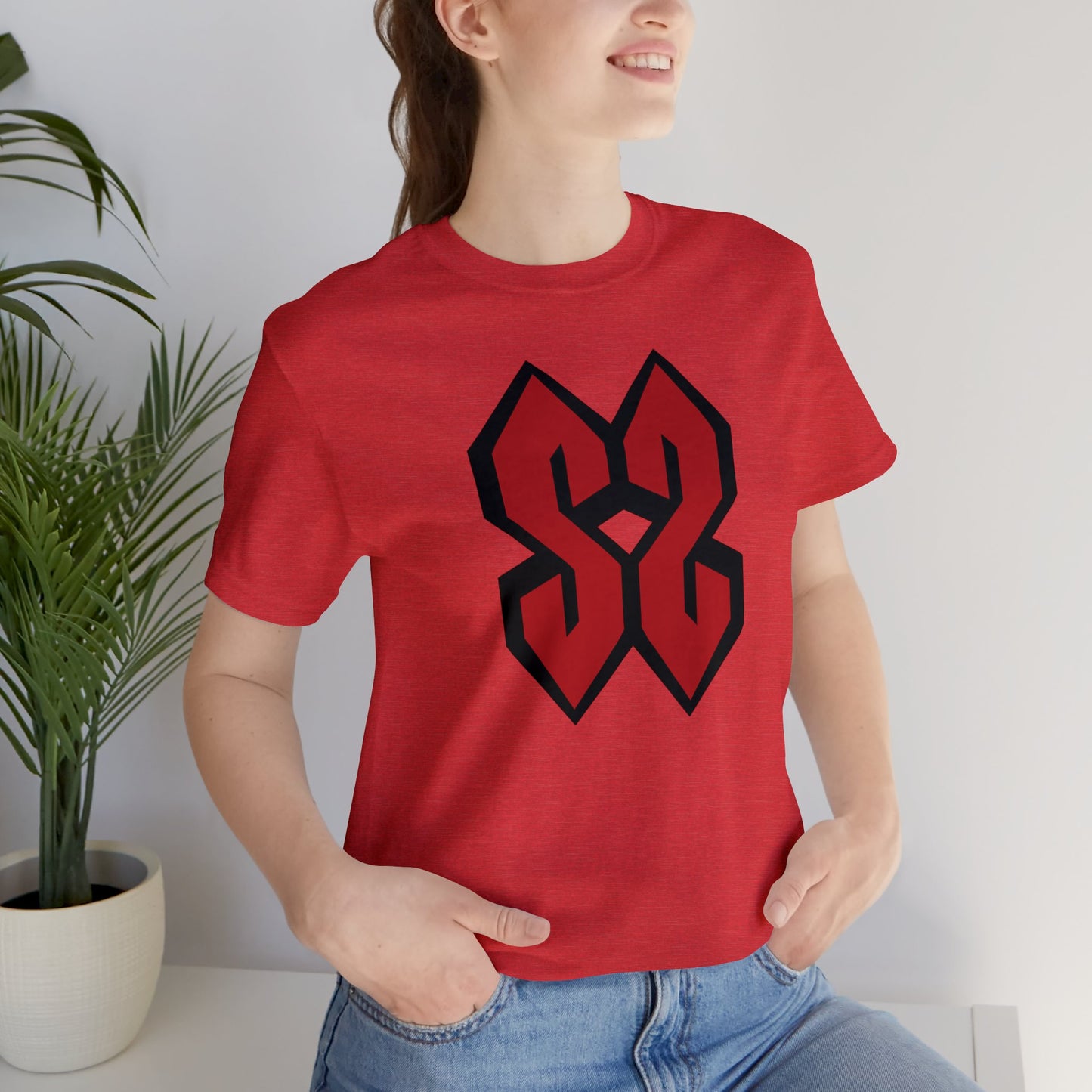 Pointed Double S Logo T-Shirt