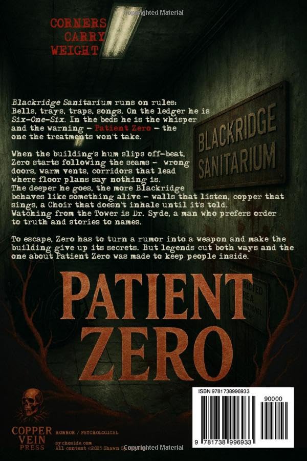 Patient Zero [Paperback]