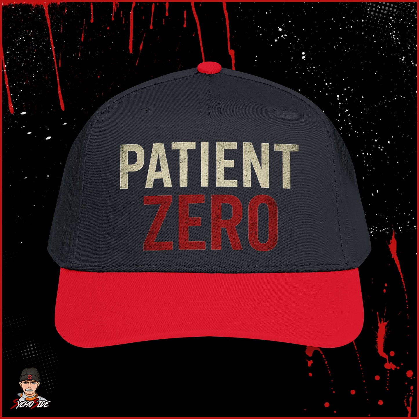Patient Zero Distressed Baseball Cap