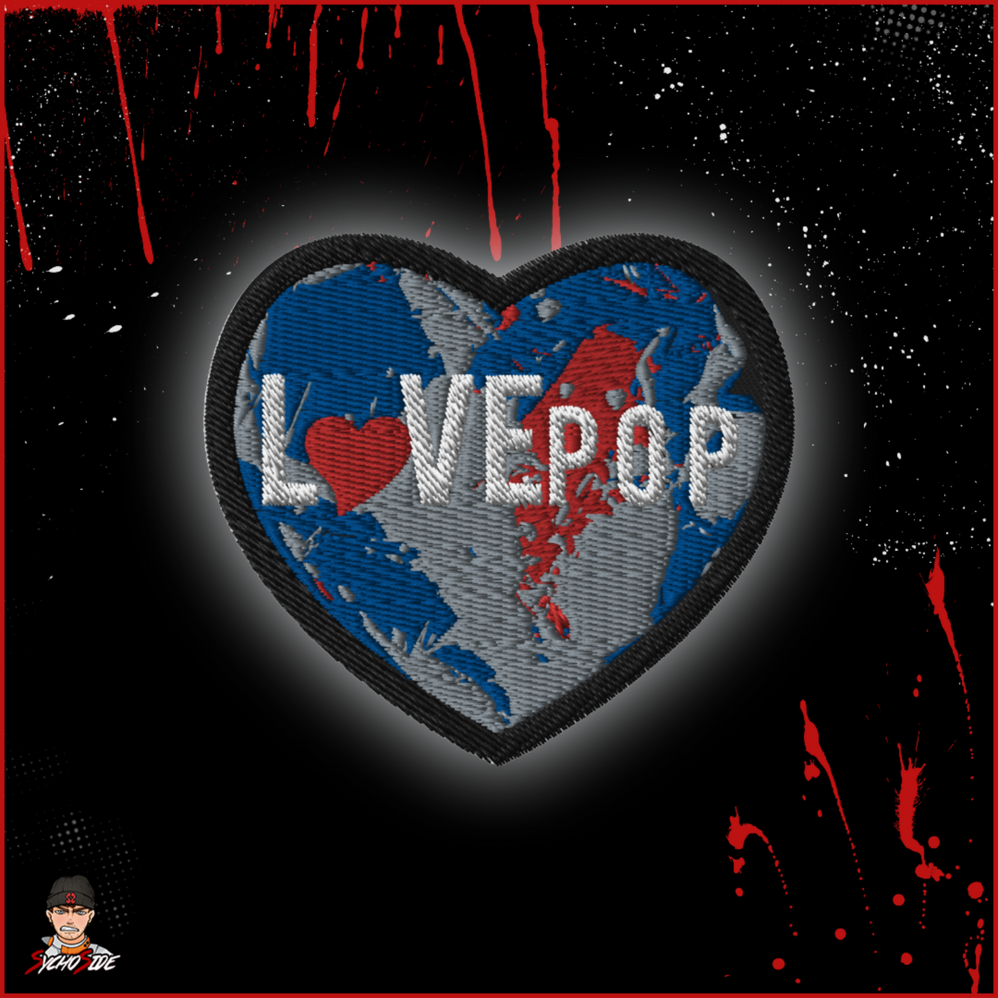 L♡VEpop Embroidered Patch