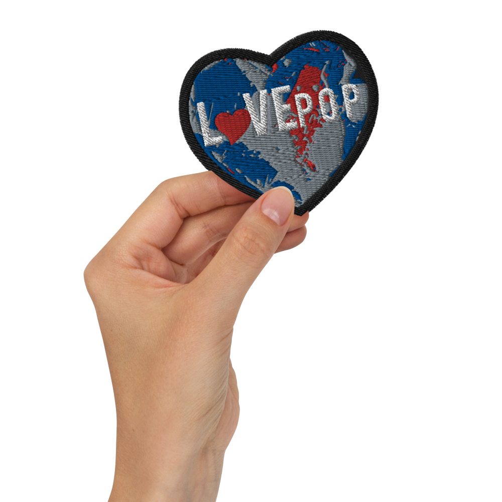 L♡VEpop Embroidered Patch