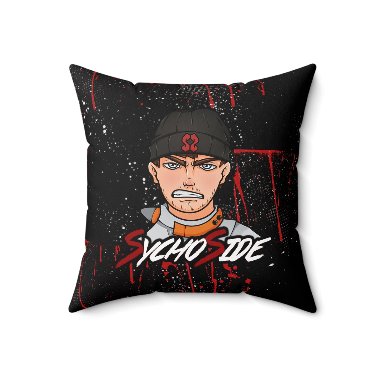 Cartoon Logo Pillow (Square)