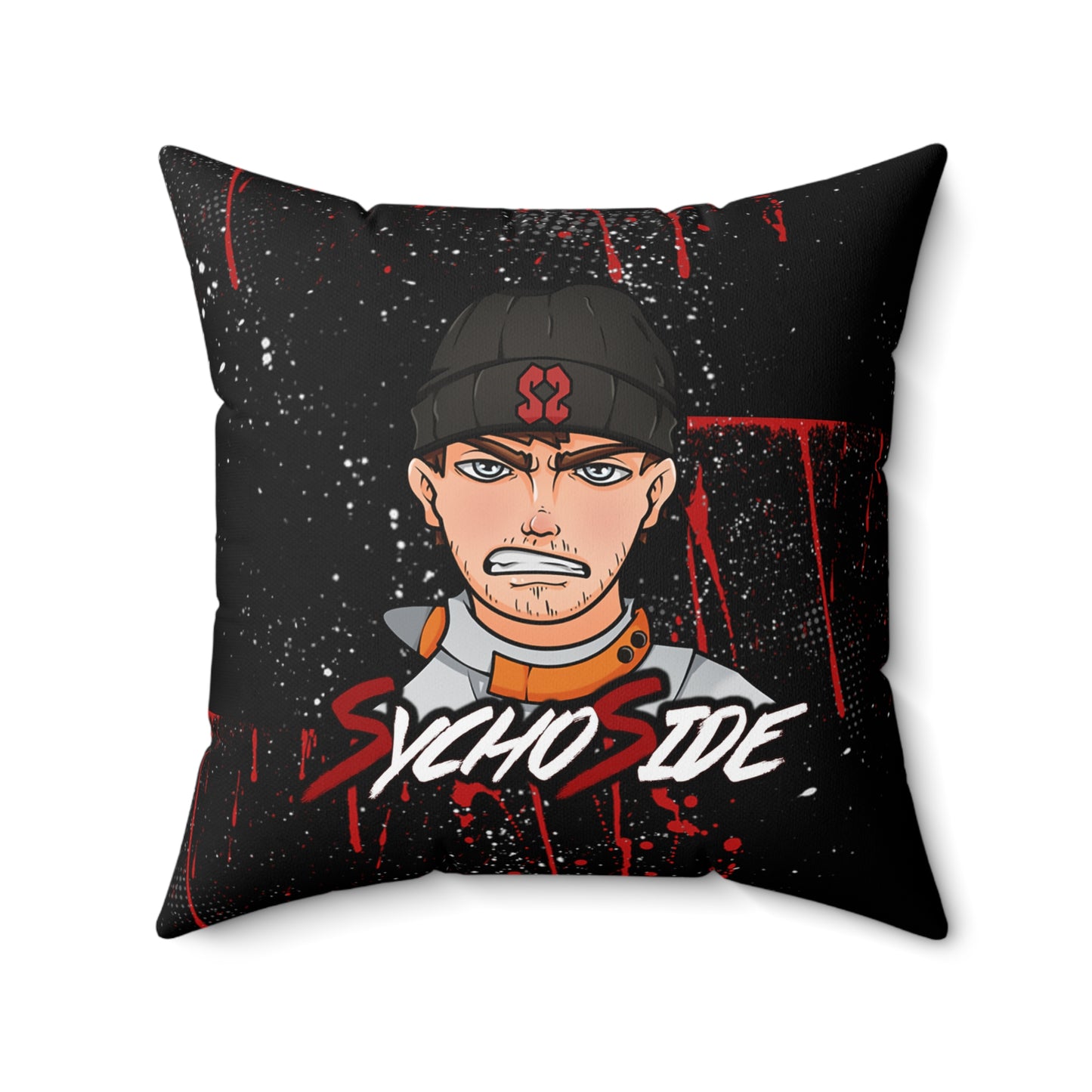 Cartoon Logo Pillow (Square)